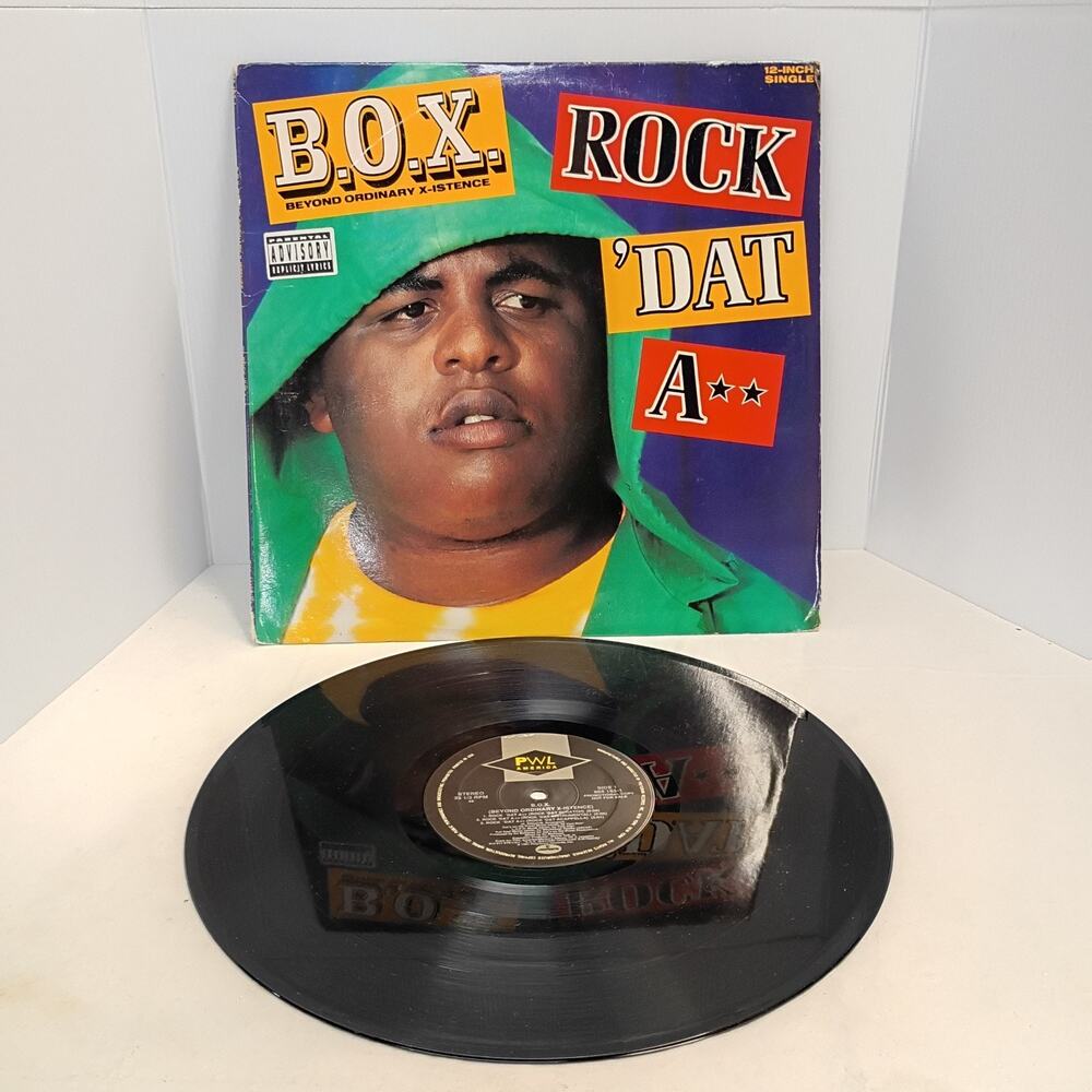 B.O.X. - Rock 'Dat A** [1991 Promo] [Used Vinyl Record 12" Single]